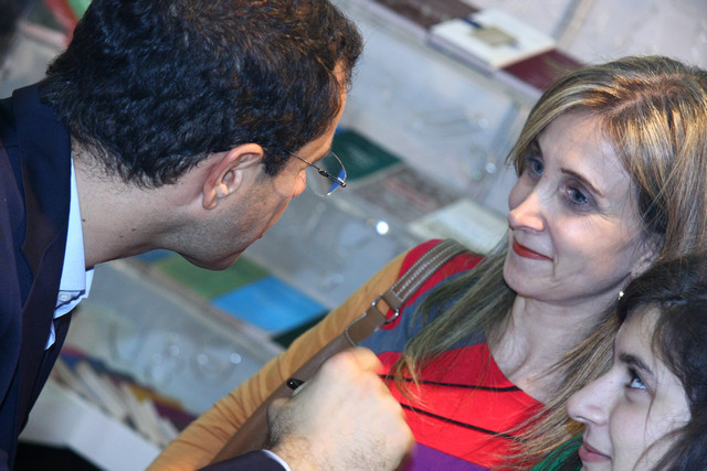 Abdo Medlej book signing
